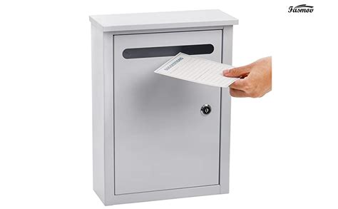 fasmov metal drop box|Fasmov Metal Drop Box, Suggestion Box, Inter.